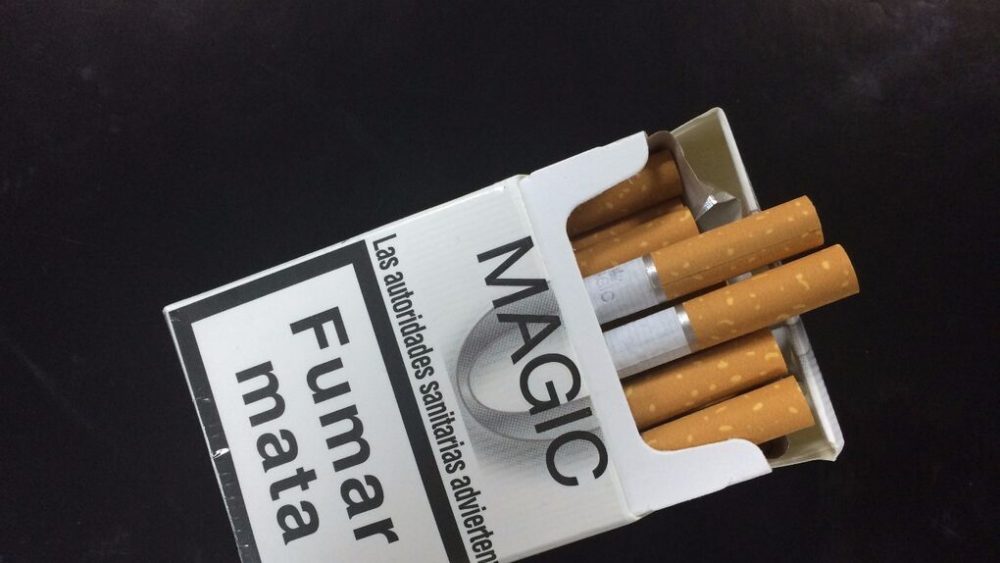 Una empresa biotecnológica estadounidense lanza en España cigarrillos