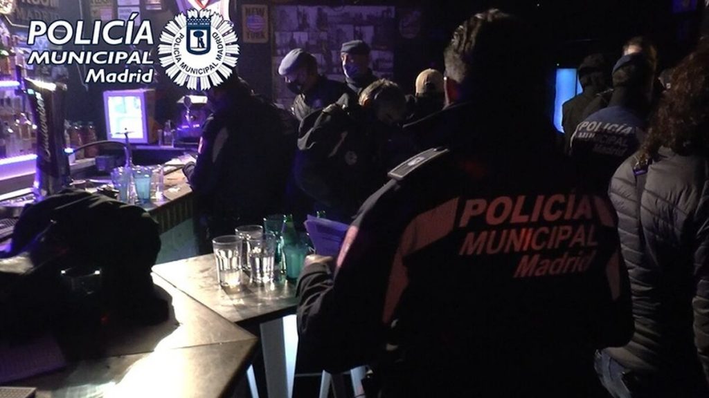 Policía interviene en una fiesta