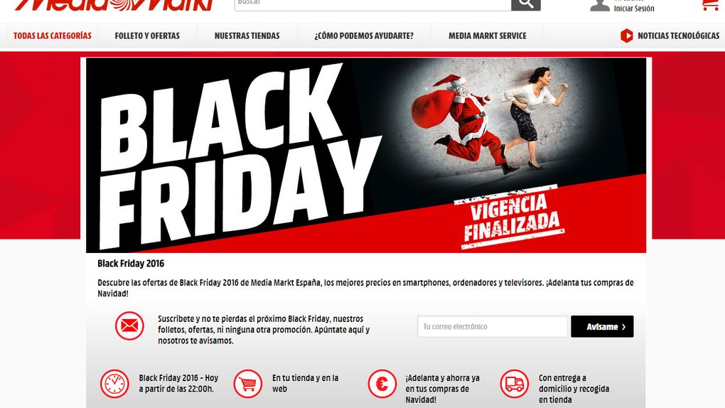 predicción motor Tren Media Markt prevé multiplicar por 10 el volumen de pedidos 'online' en el 'Black  Friday'