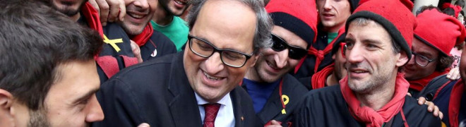 El expresidente de la Generalitat, Quim Torra.