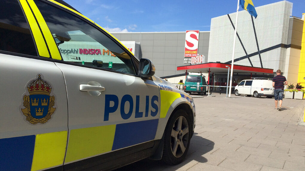 Vehículo de la Policía sueca