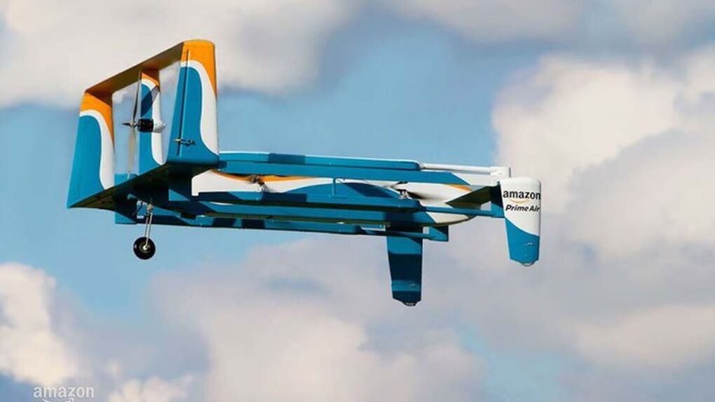 Amazon patenta sistema de autodestrucción de drones