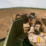 Militar español en su despliegue en Mali