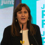 La candididata de Junts para la Generalitat, Laura Borràs.