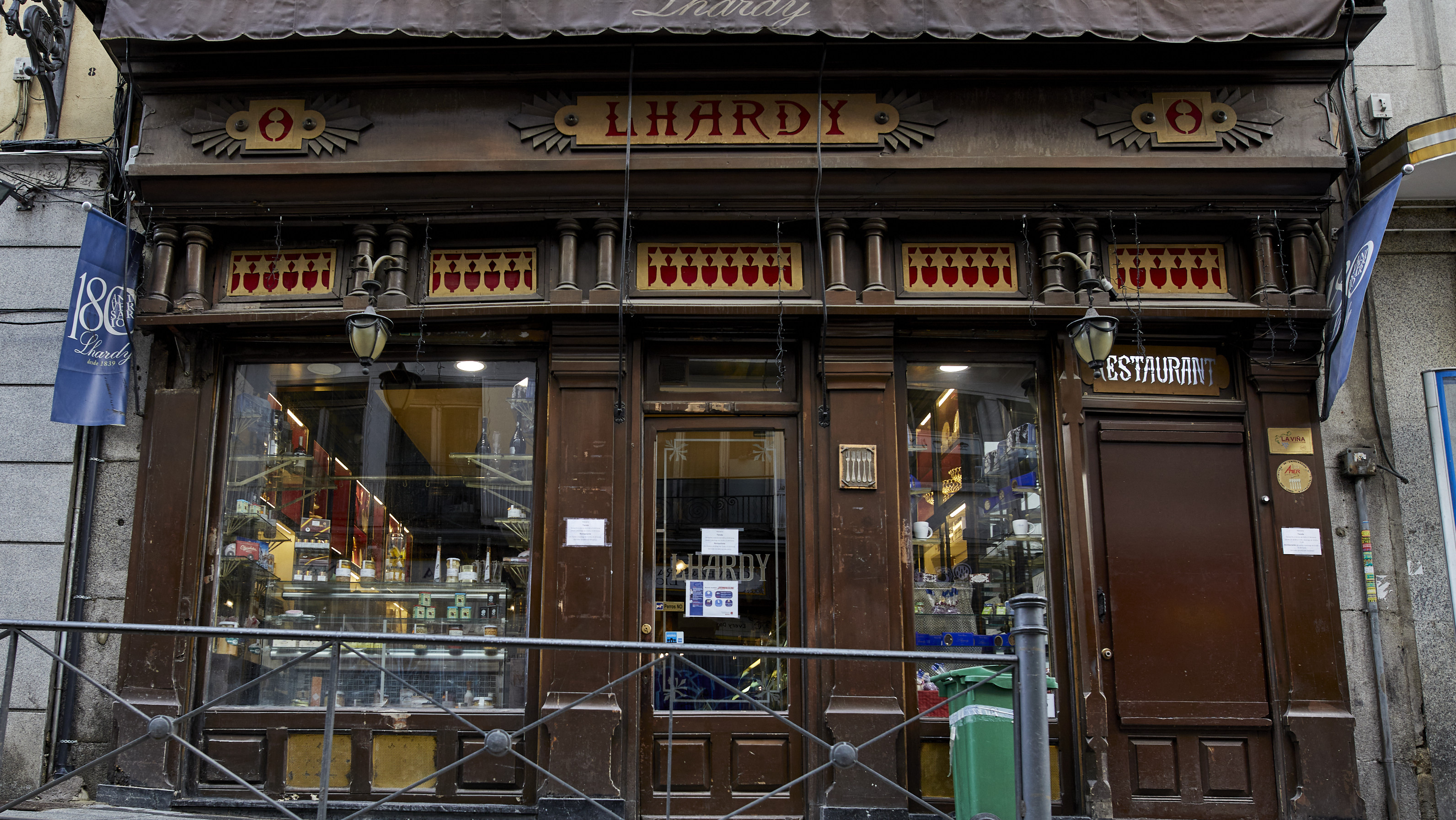 El restaurante Lhardy, en Madrid (España).