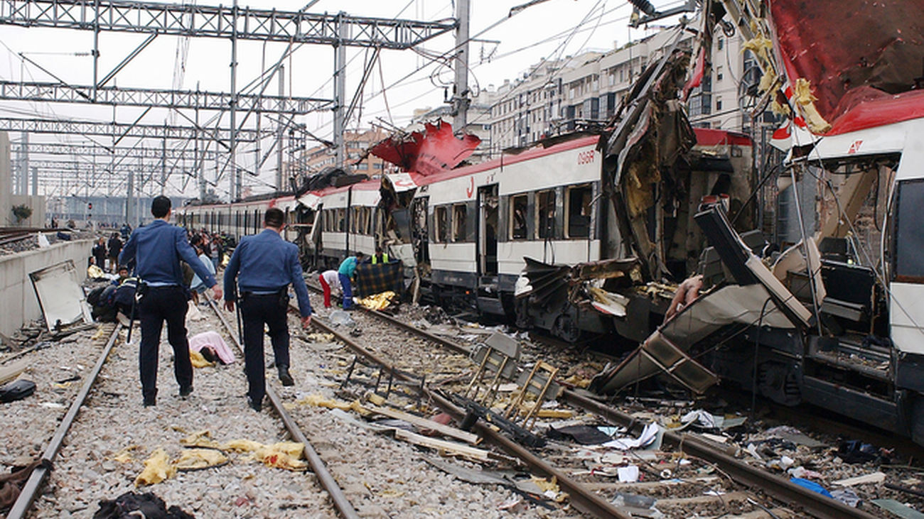 La estación de Atocha tras el atentado