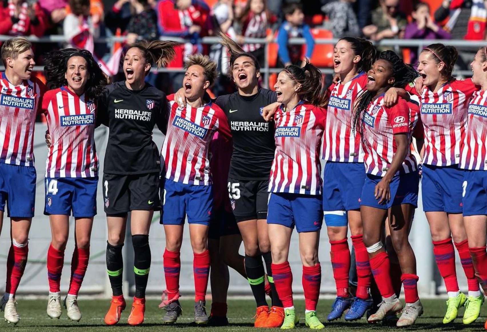Atlético de Madrid femenino.
