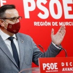 El secretario general del PSOE de Murcia, Diego Conesa.