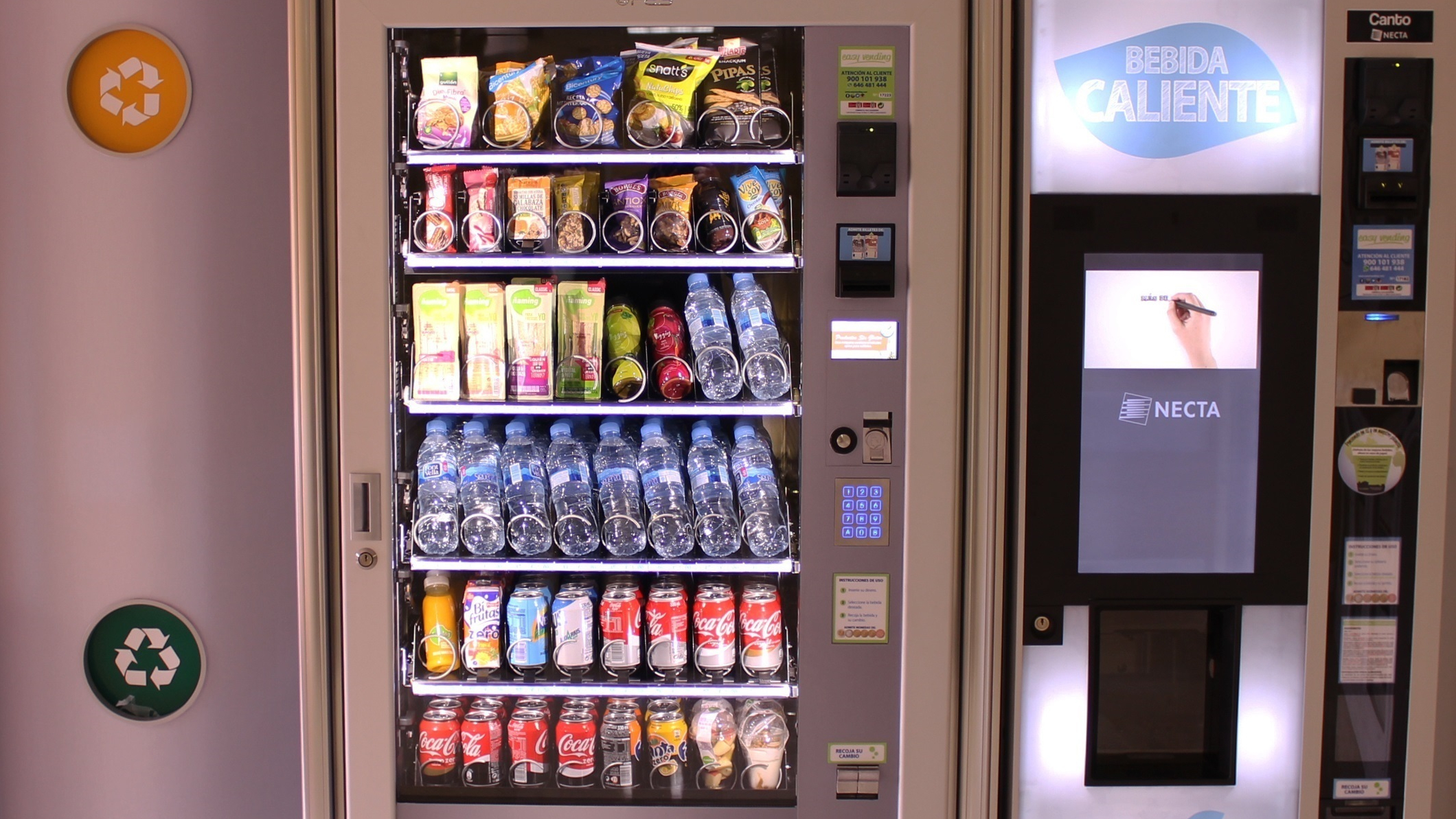 Consumo regulará las máquinas de 'vending' para introducir fruta
