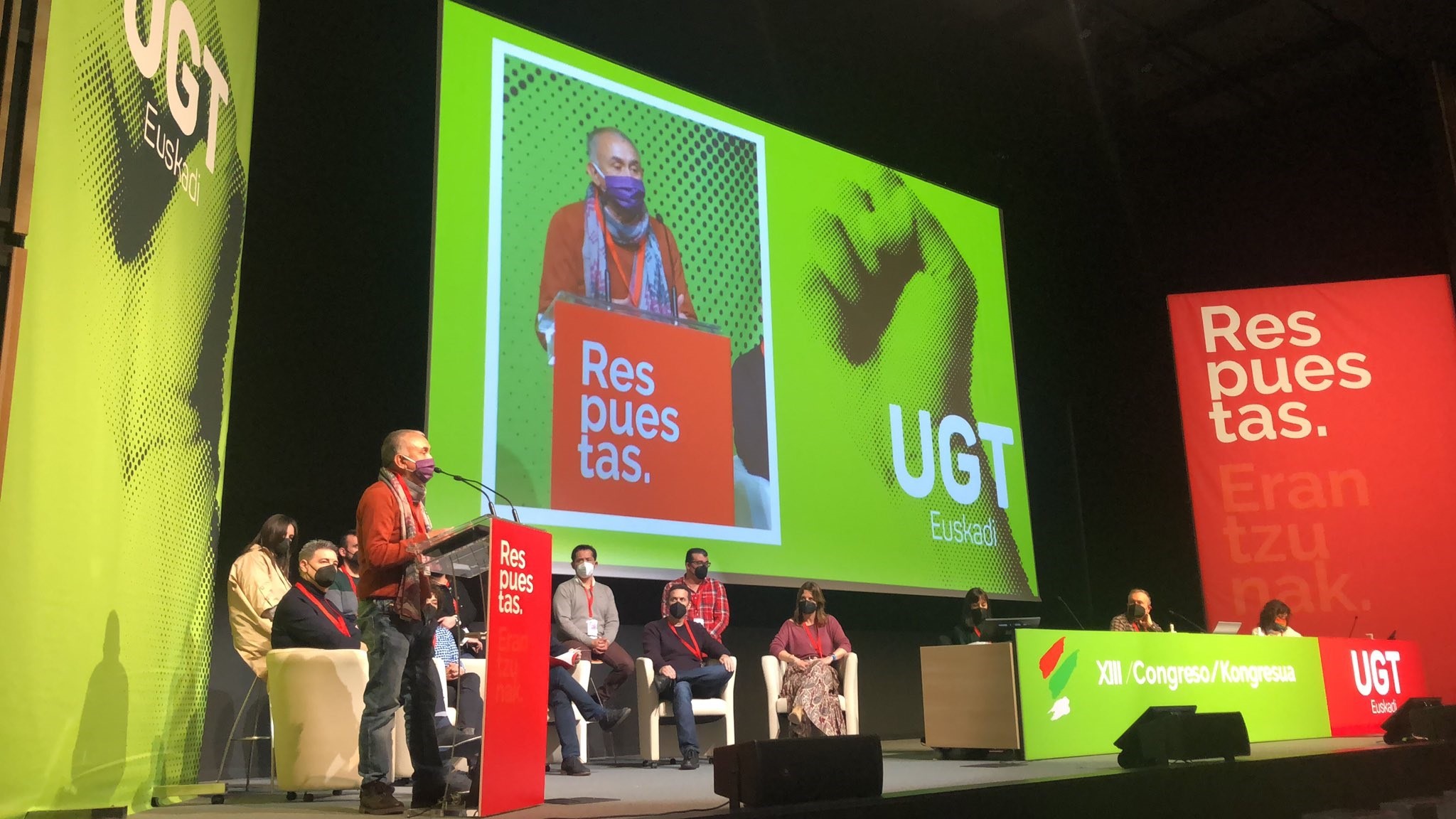 Álvarez cree que UGT ha dado una "lección" al participar Otegi en el congreso del sindicato