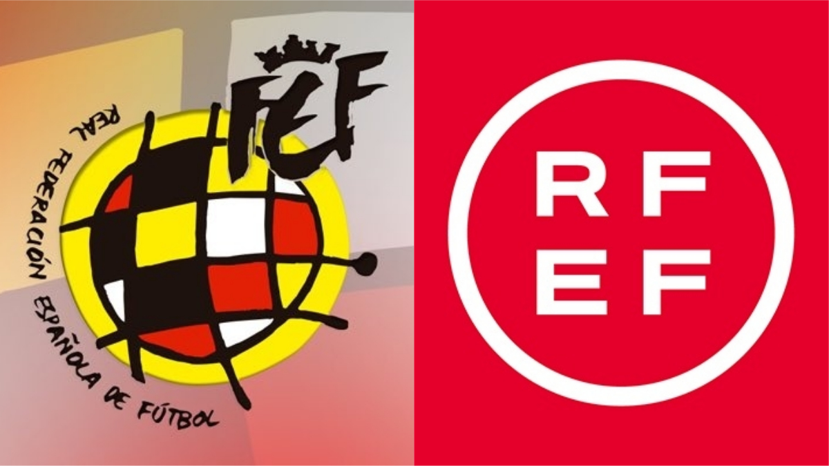 Mofas por el nuevo logo de la RFEF: de uno inspirado en Miró a un círculo