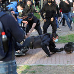 Un policía atacado en Vallecas.