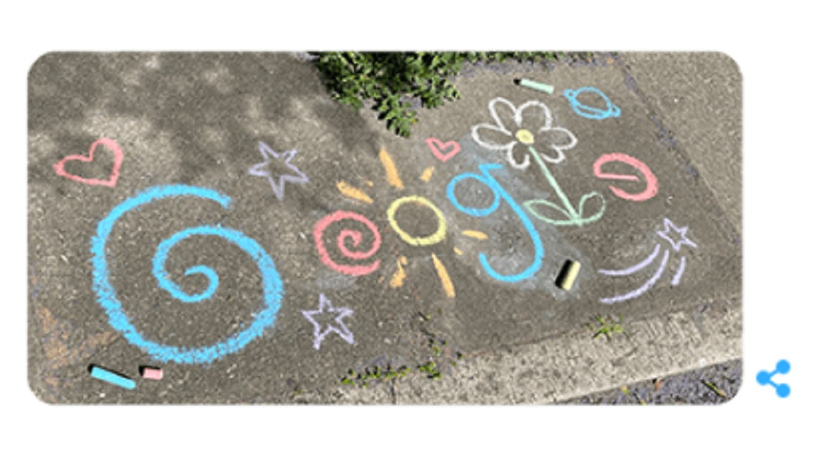 Google le dedica su doodle al día del niño