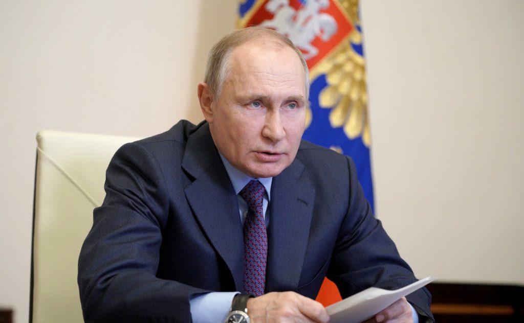 El presidente de Rusia, Vladímir Putin. 