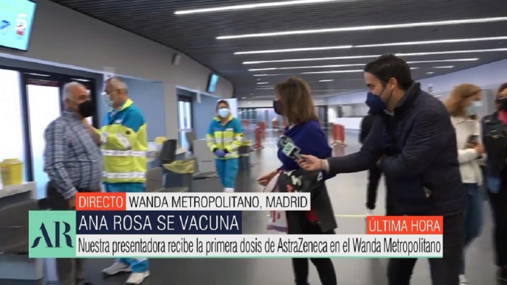 Ana Rosa Quintana criticó lo que está pasando con las vacunas en España