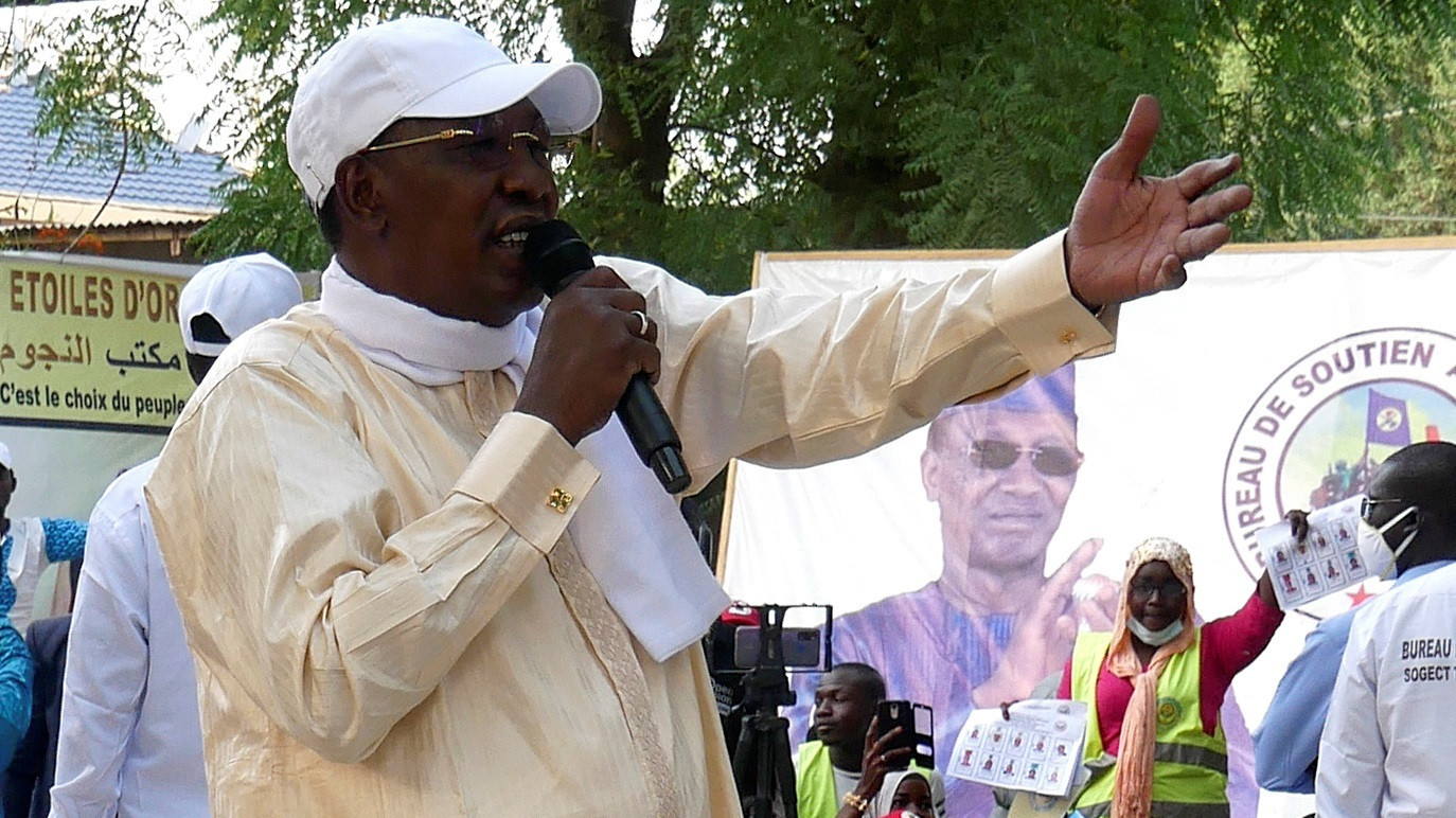 El presidente de Chad, Idriss Deby