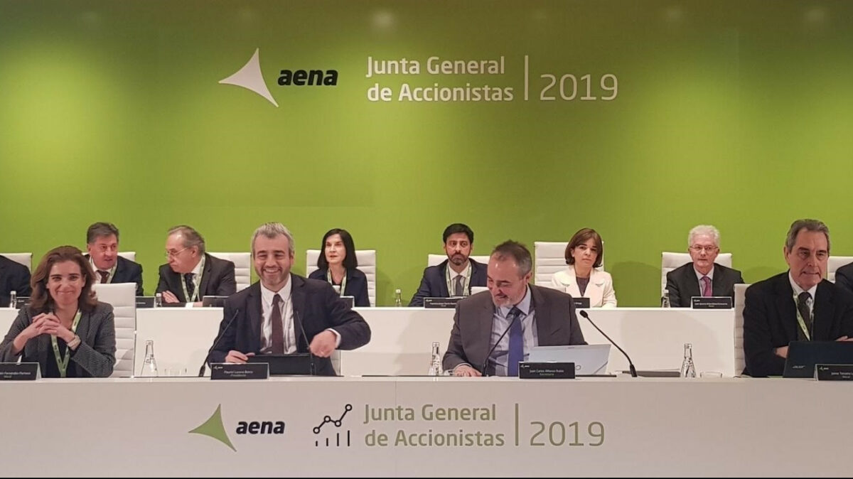 Junta de accionistas Aena 2019.