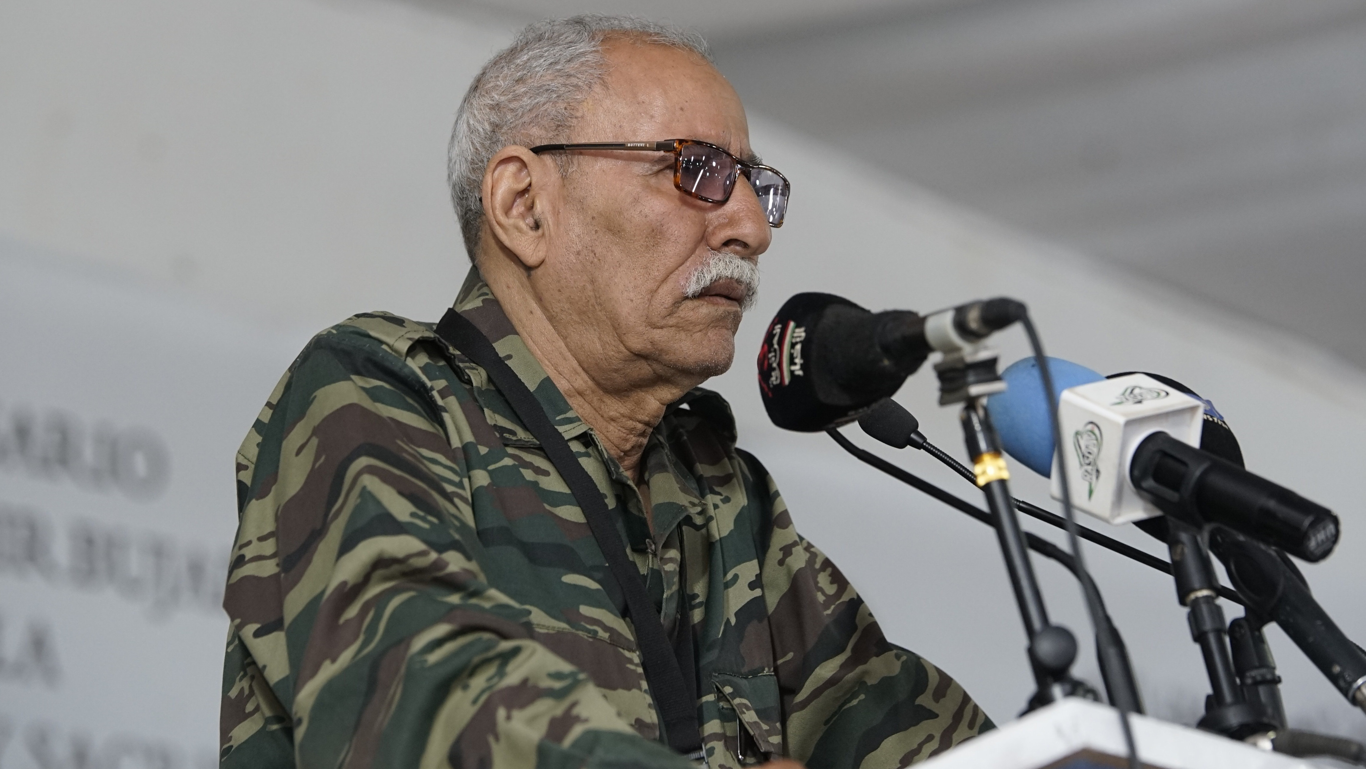 El líder del Frente Polisario, trasladado a España por "razones humanitarias"