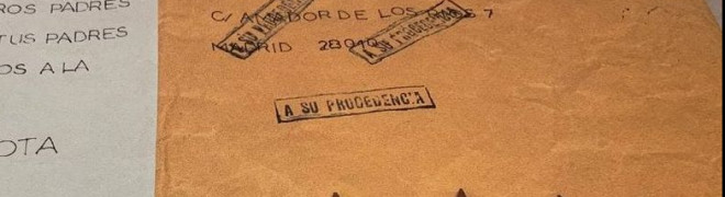 La carta con balas y amenazas dirigida a Pablo Iglesias, Fernando Grande-Marlaska y María Gámez.