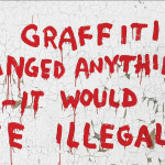 Popular obra del artista callejero Banksy