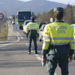 Un control de la Guardia Civil de Tráfico