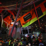 Al menos 15 muertos y 70 heridos al hundirse un metro elevado en Ciudad de México