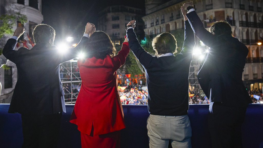 El Ibex registra fuertes subidas en la resaca electoral de Madrid