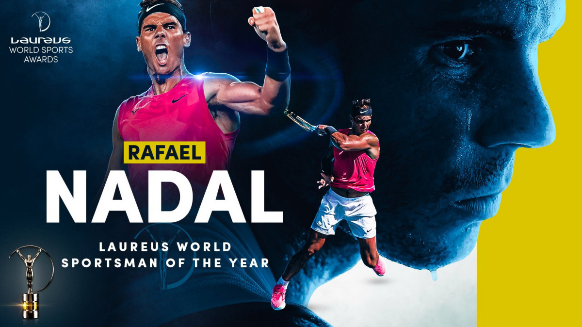 Rafa Nadal gana el Premio Laureus al mejor deportista del año