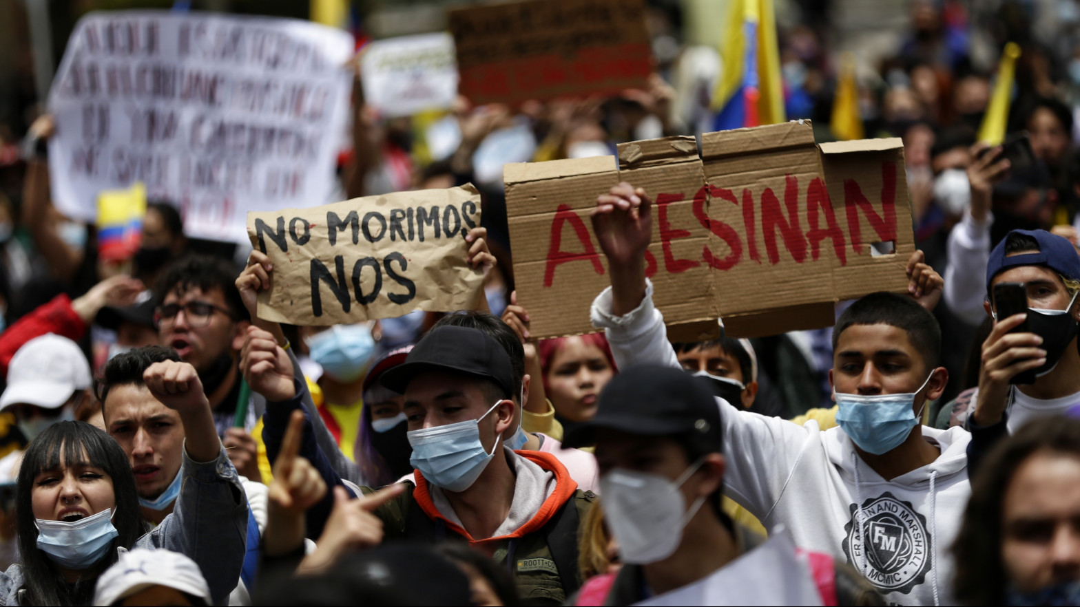 El Gobierno de Colombia apela al diálogo mientras siguen las protestas