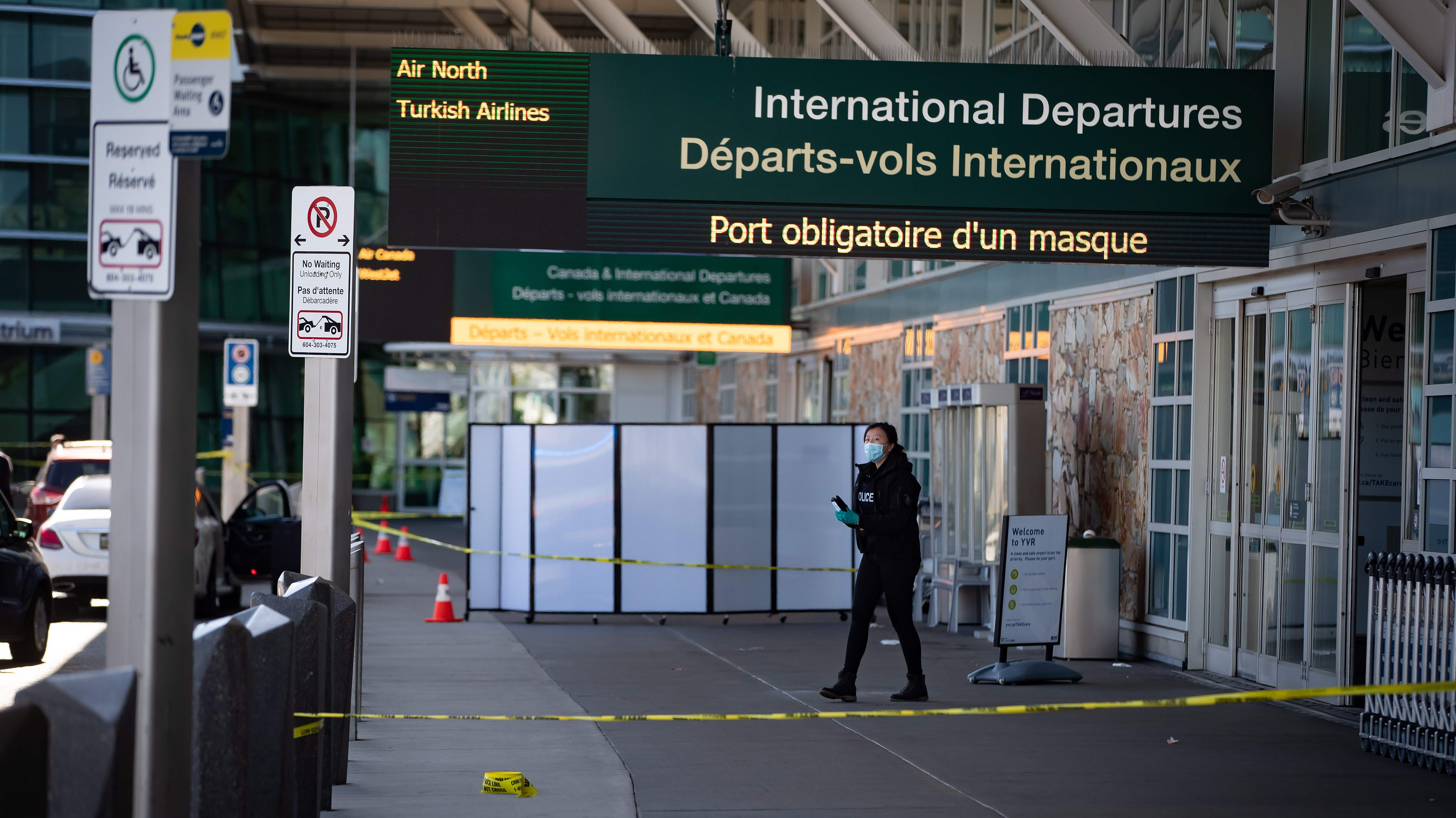 Un muerto tras un tiroteo en el aeropuerto de Vancouver (Canadá)