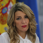 a vicepresidenta tercera y ministra de Trabajo y Economía, Yolanda Díaz.