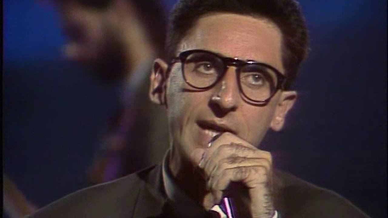 Franco Battiato, actuando en TVE a finales de los ochenta