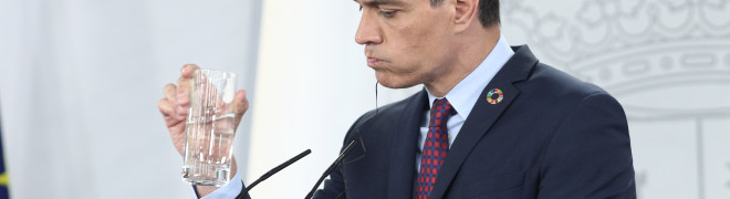 El presidente del Gobierno, Pedro Sánchez