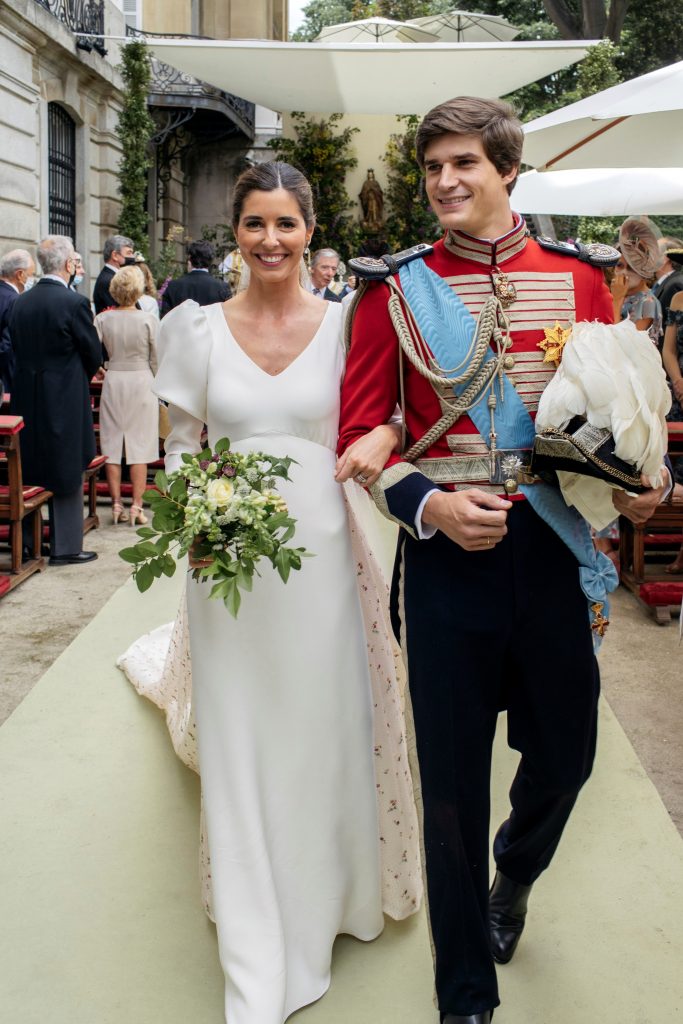 La boda de Carlos Fitz-James Stuart y Belén Corsini en el palacio de Liria