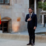 Aragonès visita a los líderes del procés presos en su estreno como president