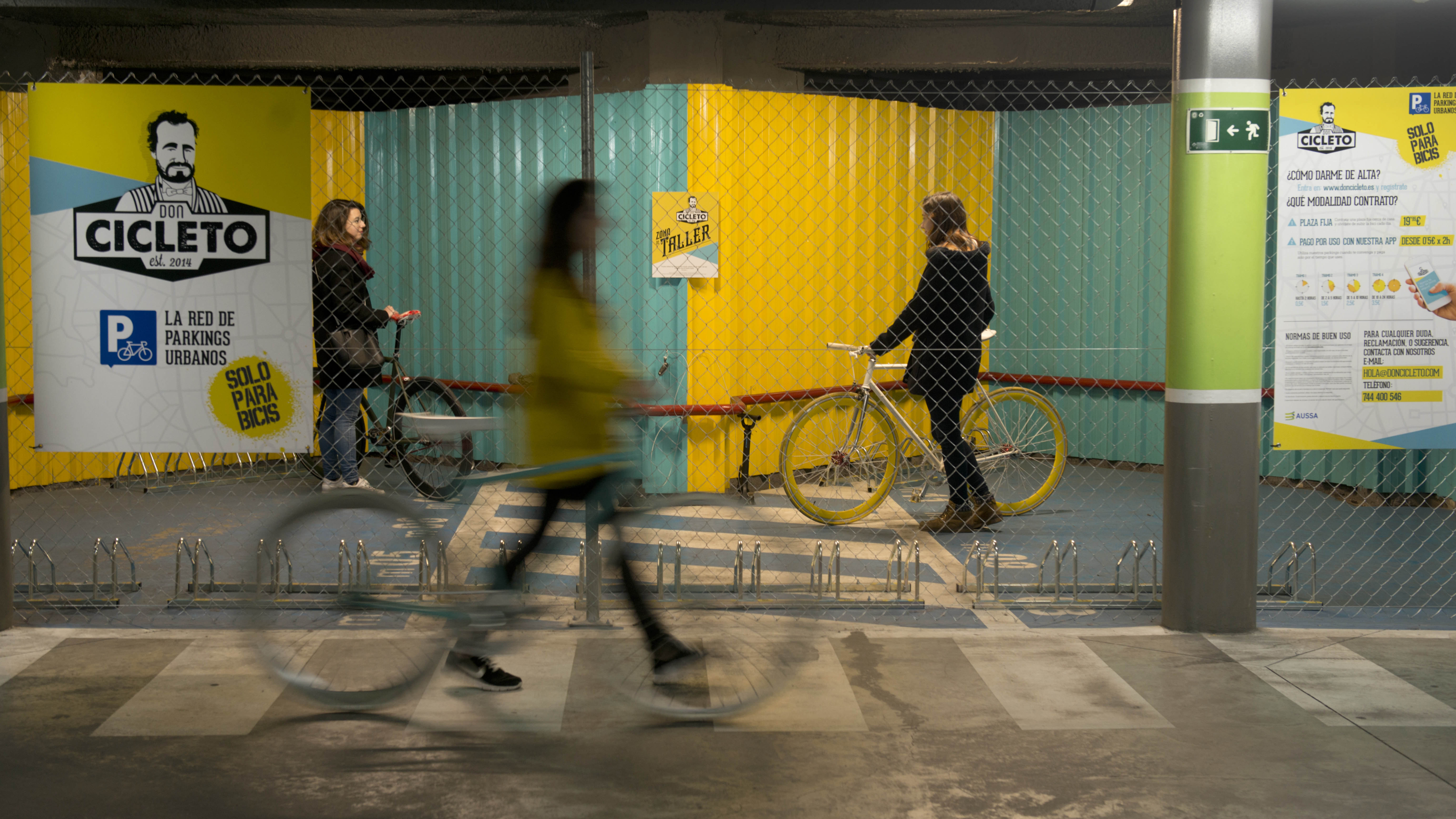 Cabify ofrece parking de bicicletas a través de Don Cicleto
