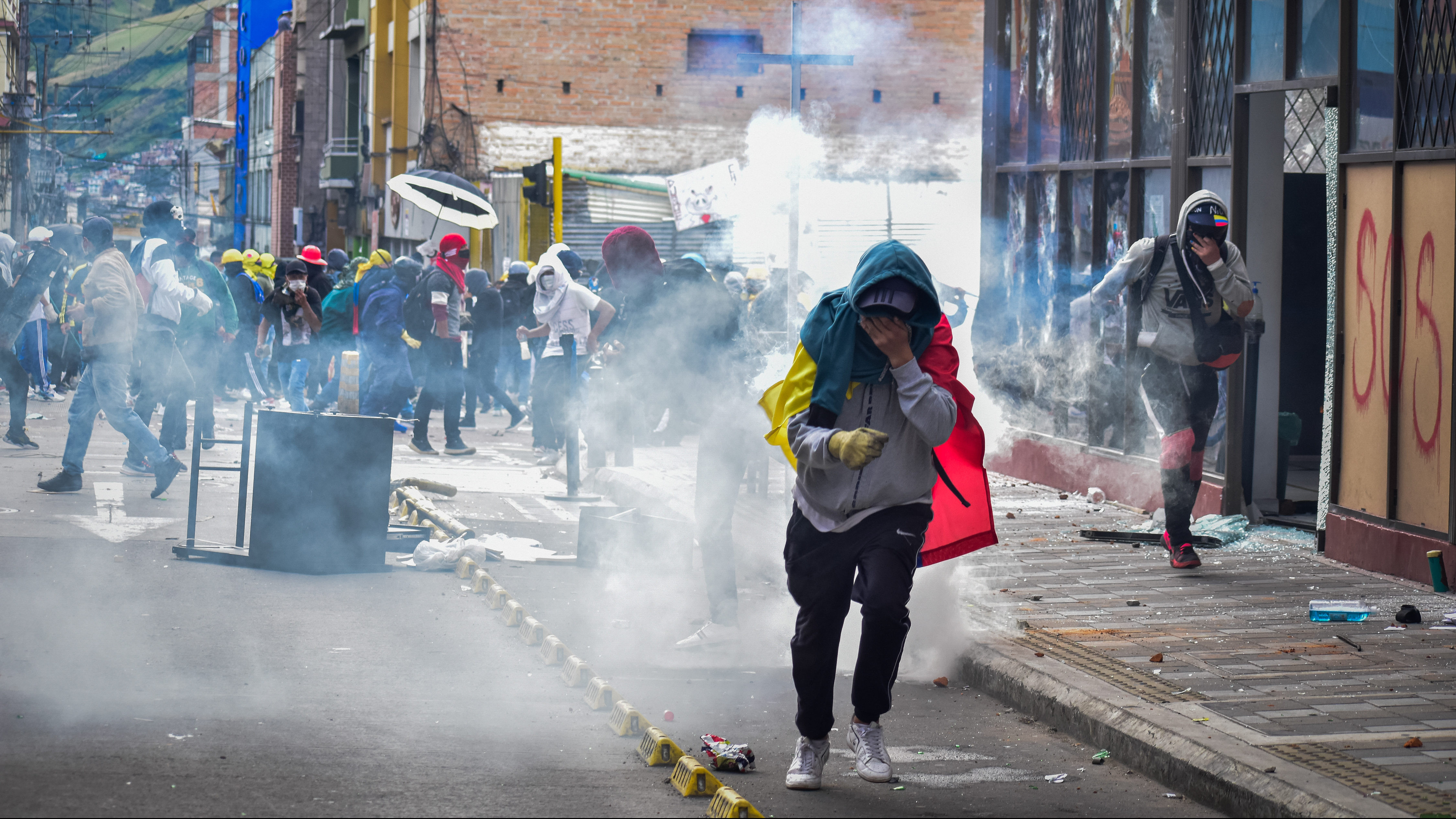 Otros diez muertos en una nueva jornada de protestas contra el Gobierno de Colombia