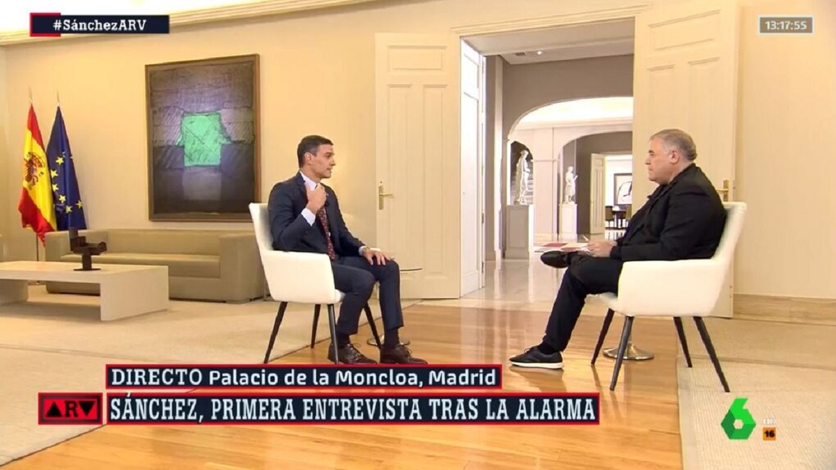 El Supremo confirma la multa de la JEC a Sánchez por la entrevista televisiva en Moncloa
