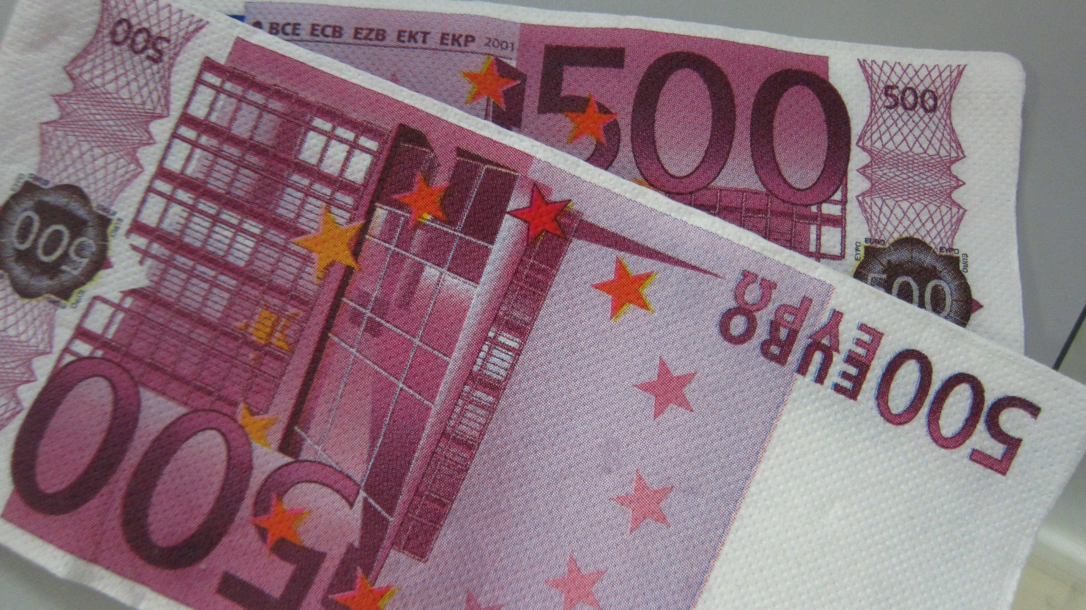 Cae el número de billetes de 500 euros