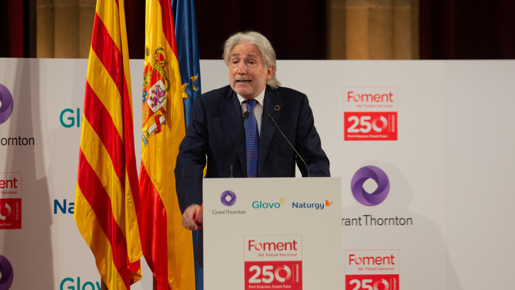 Sánchez Llibre, reelegido presidente de Foment, intentará que vuelvan las empresas