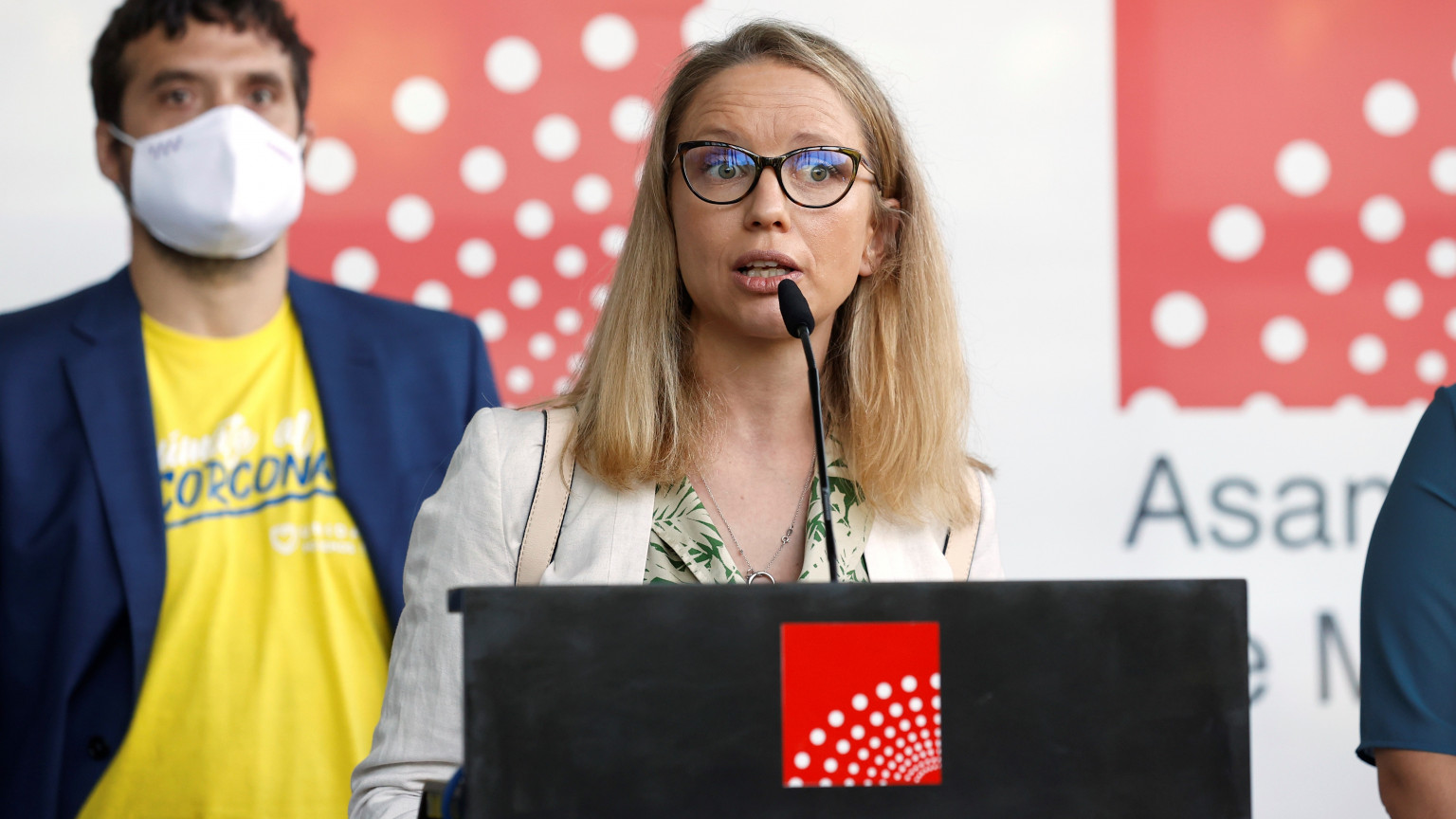 Carolina Alonso, nueva portavoz de Unidas Podemos en la Asamblea de Madrid