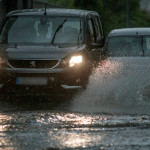 Fuertes tormentas en las mitades norte y este de la península