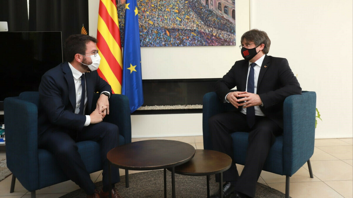 Aragonès se reunirá en Cerdeña con Puigdemont tras su arresto en Alguer