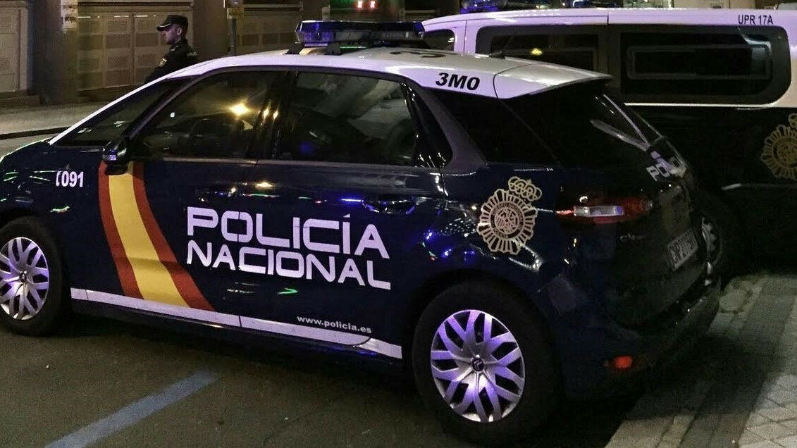 Un coche de la Policía Nacional.