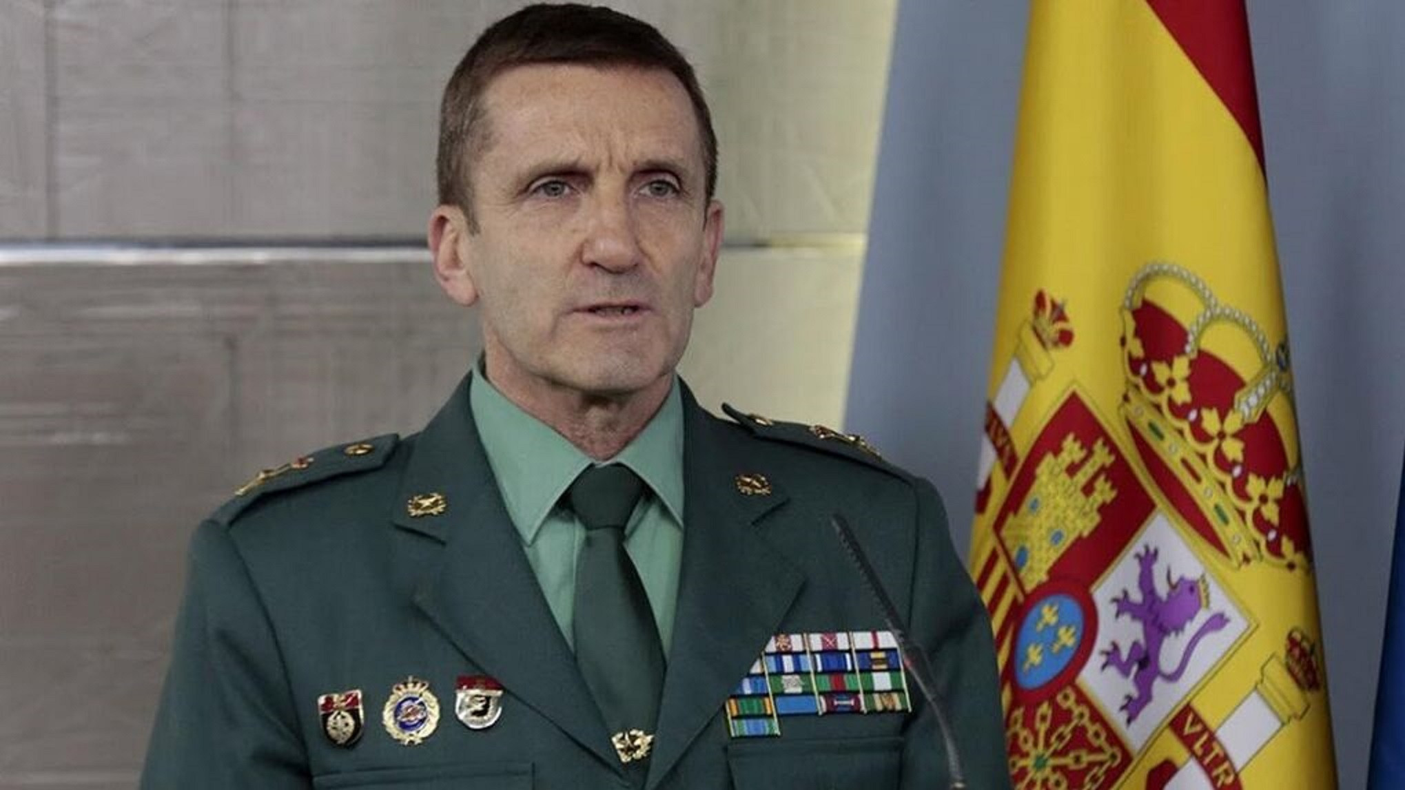 El general de la Guardia Civil José Manuel Santiago Marín