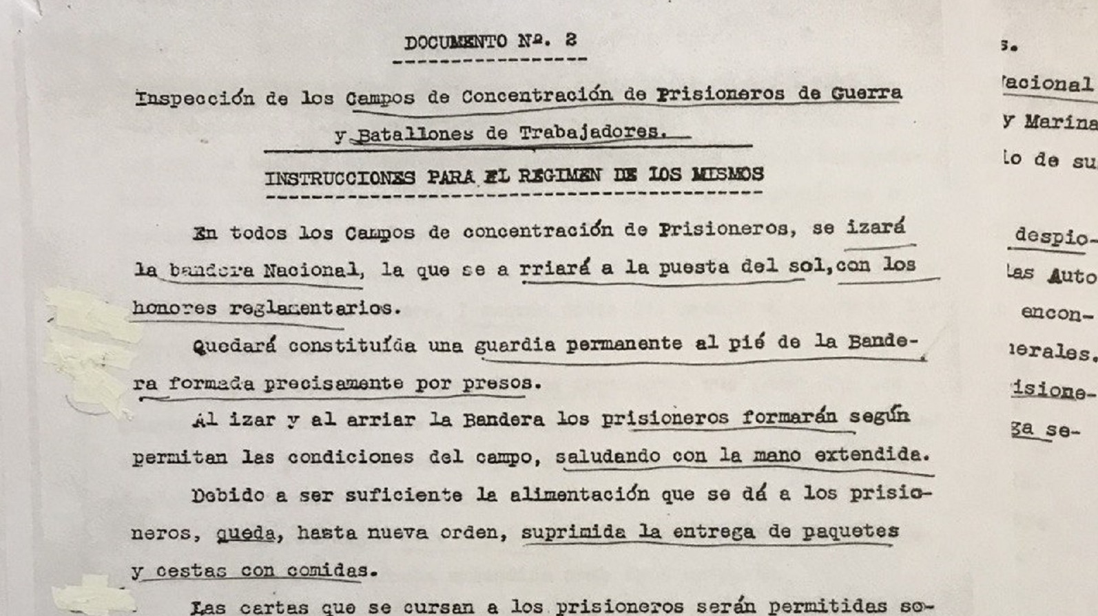 Documentación sobre el campo de concentración de la Magdalena (Santander)