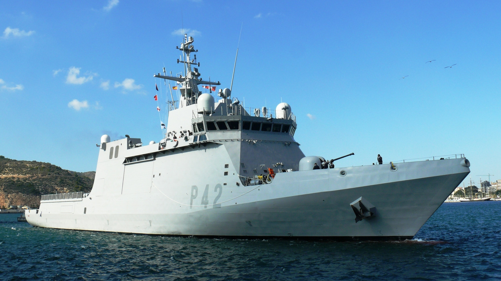El buque de acción marítima 'Rayo' participa en el ejercicio organizado por EEUU y Ucrania en el Mar Negro