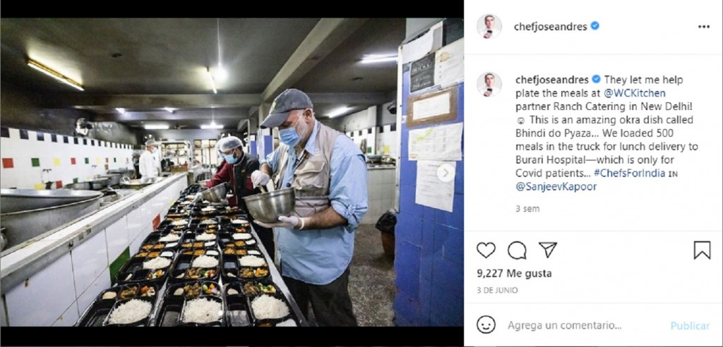 El chef José Andrés y su ONG World Central Kitchen