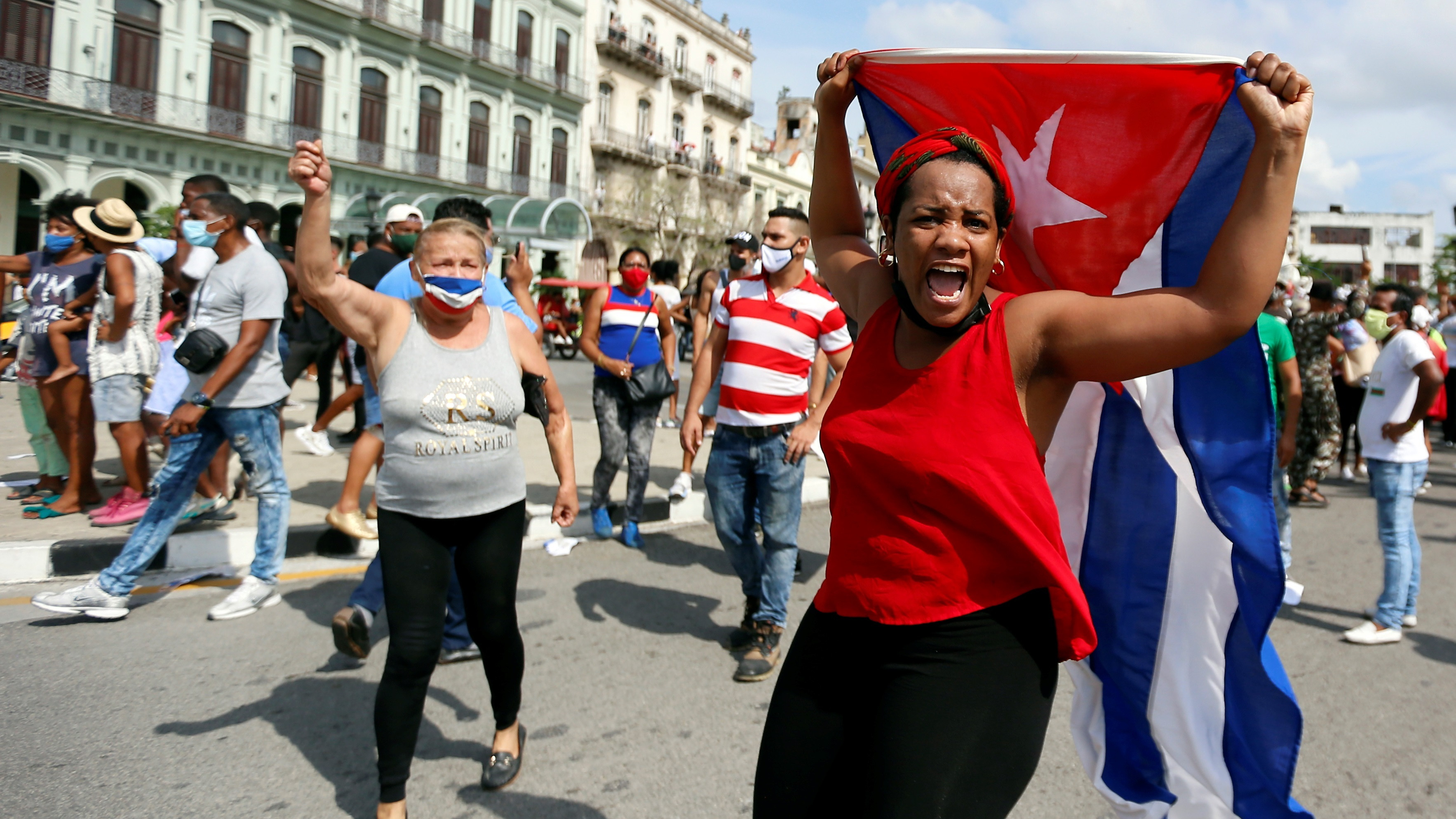 El régimen cubano reprime pero no acalla las históricas manifestaciones por la libertad