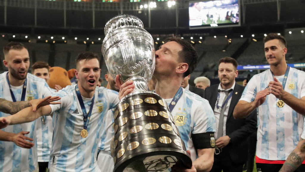 Messi, flamante Campeón de América.